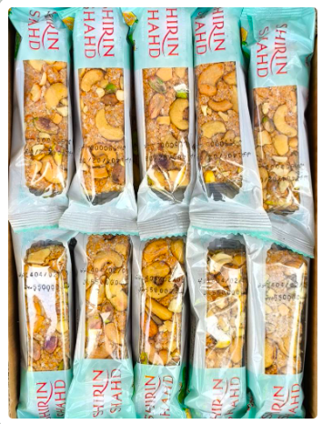 معجون کنجدی خوشمزه با مغز پسته و بادام زمینی، مناسب برای یک میان‌وعده مغذی و انرژی‌بخش