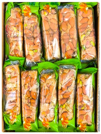 معجون کنجدی با مغز پسته و بادام زمینی، یک خوراکی مغذی و خوش‌طعم