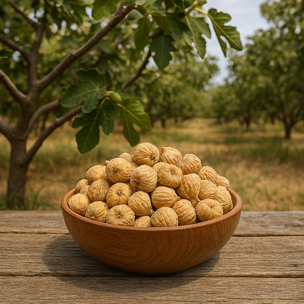انجیر خشک استهبان در دل باغستان سنتی